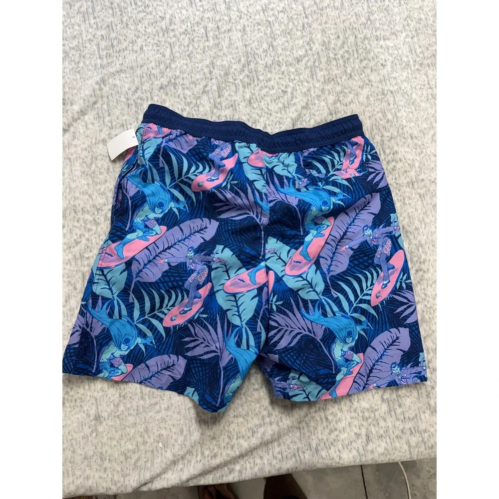 Batman Joker Surfing Graphic Swim Trunks‎ Mens XL Blue Tropical SHM6591B66TA03